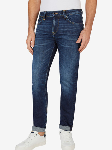 Pepe Jeans Dunkelblaue Slim Fit Jeans für Herren Pepe Jeans
