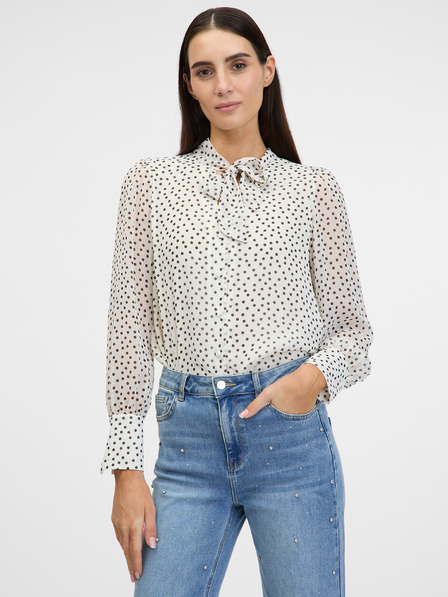 Orsay Cremefarbene Bluse ORSAY