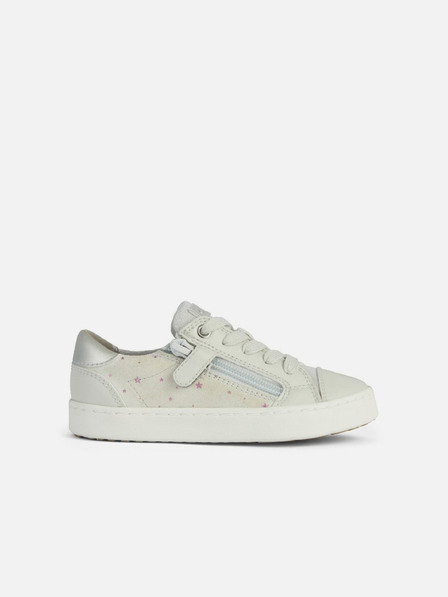 Geox Weiße Geox Kilwi Turnschuhe für Mädchen