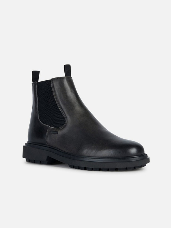 Geox Schwarze Herren-Stiefeletten Geox Faloria B Abx