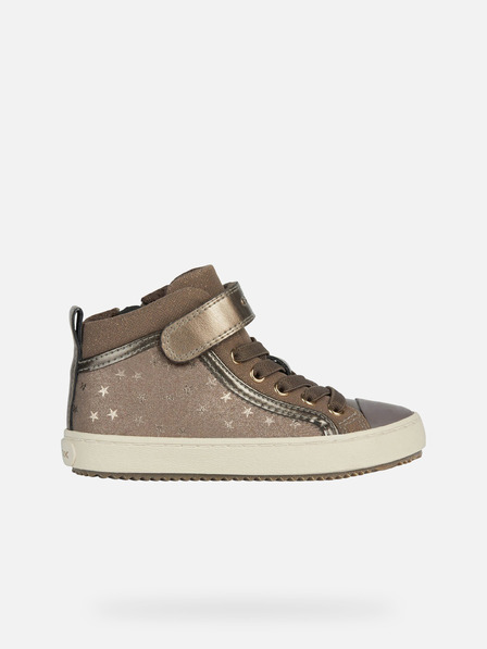 Geox Dunkelgraue Mädchen-Turnschuhe Geox Kalispera