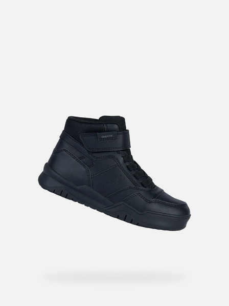 Geox Schwarze Geox Perth Turnschuhe für Jungen