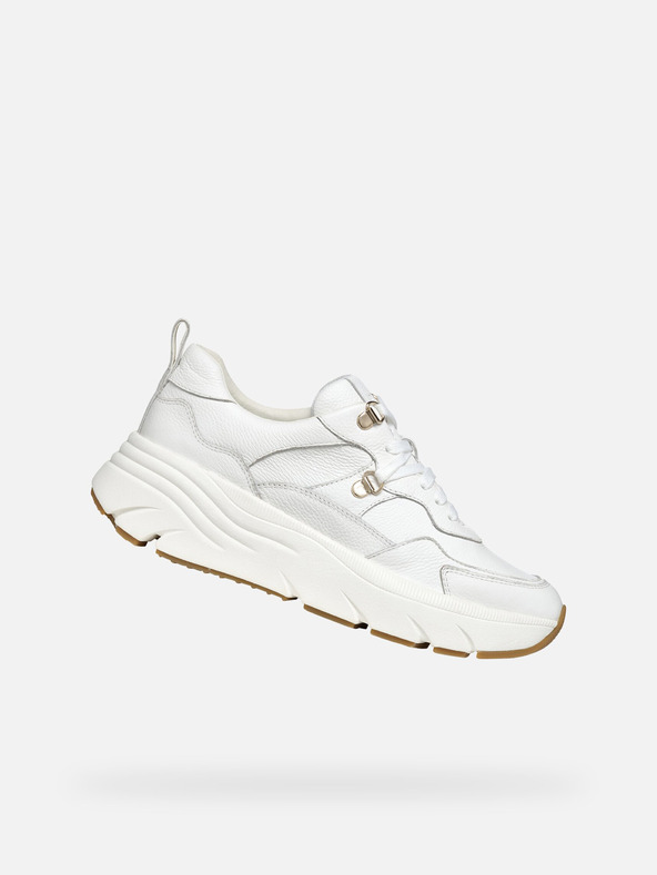 Geox Weiße Damen-Sneaker Geox Iamantha