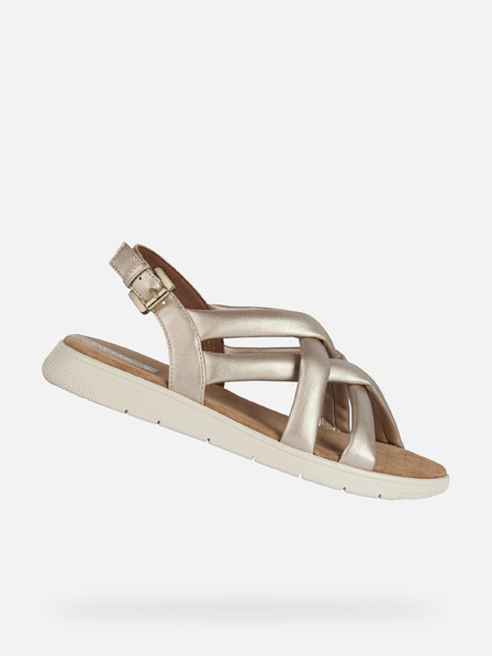 Geox Goldene Damen-Sandalen Geox Dandra