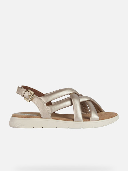 Geox Goldene Damen-Sandalen Geox Dandra