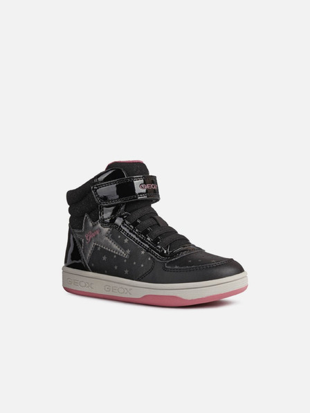 Geox Schwarz Mädchen Knöchelsneaker Geox Maltin