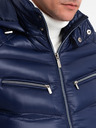 Ombre Clothing Dunkelblau Herren Stepp-Winterjacke Ombre Kleidung