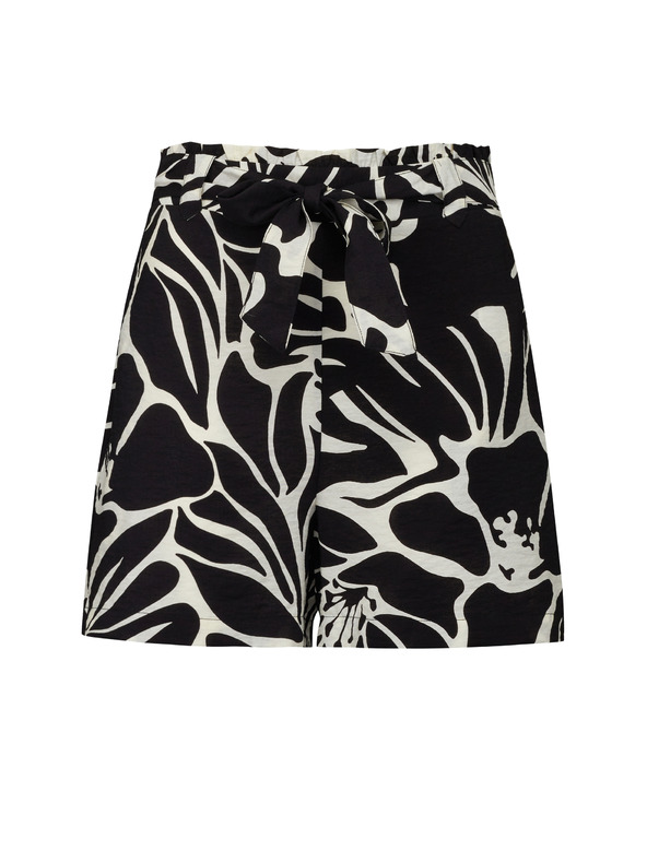 Orsay Schwarze gemusterte Damen-Shorts ORSAY