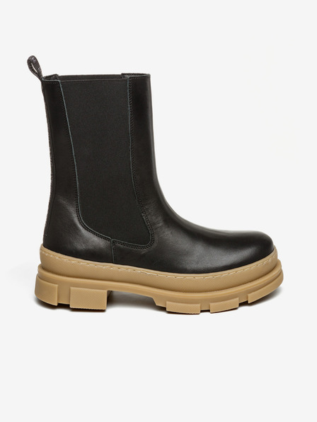 Steve Madden Schwarze Chelsea-Stiefel aus Leder Steve Madden Filina
