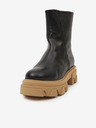 Steve Madden Schwarze Lederstiefeletten Steve Madden Maryann