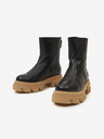 Steve Madden Schwarze Lederstiefeletten Steve Madden Maryann
