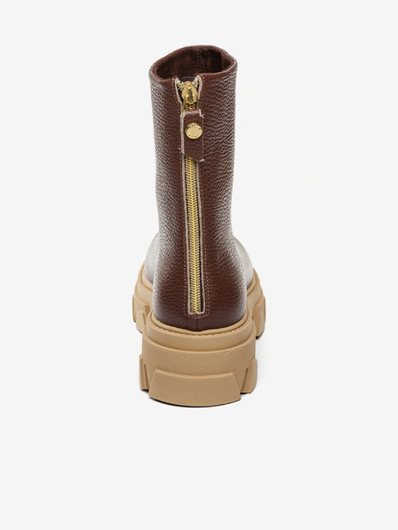 Steve Madden Braune Lederstiefeletten Steve Madden Maryann