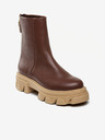 Steve Madden Braune Lederstiefeletten Steve Madden Maryann