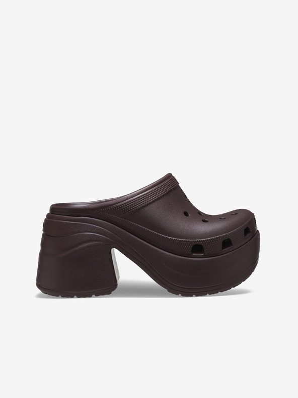 Crocs Braun Damen Pantoffeln Crocs Siren Clog