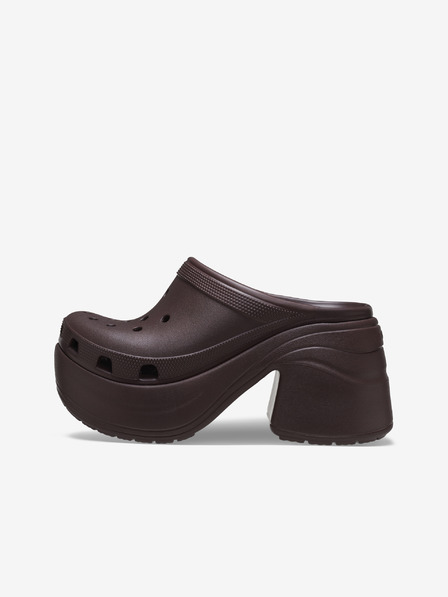Crocs Braun Damen Pantoffeln Crocs Siren Clog