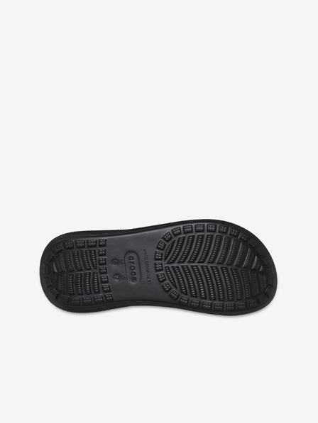 Crocs Schwarz Damen Crocs Crush Slide Pantoffeln