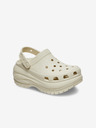 Crocs Creme Crocs Hausschuhe für Frauen