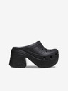 Crocs Schwarz Damen Pantoffeln Crocs Siren Clog