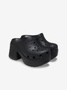 Crocs Schwarz Damen Pantoffeln Crocs Siren Clog