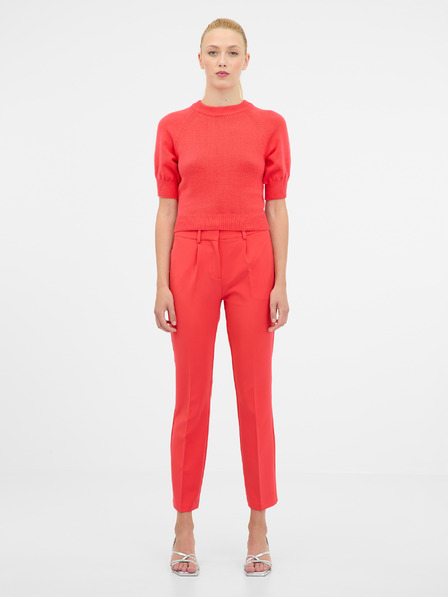 Orsay Roter Damen-Kurzarmpullover ORSAY