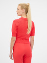 Orsay Roter Damen-Kurzarmpullover ORSAY