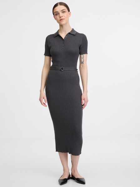Orsay Dunkelgraues Damenkleid ORSAY