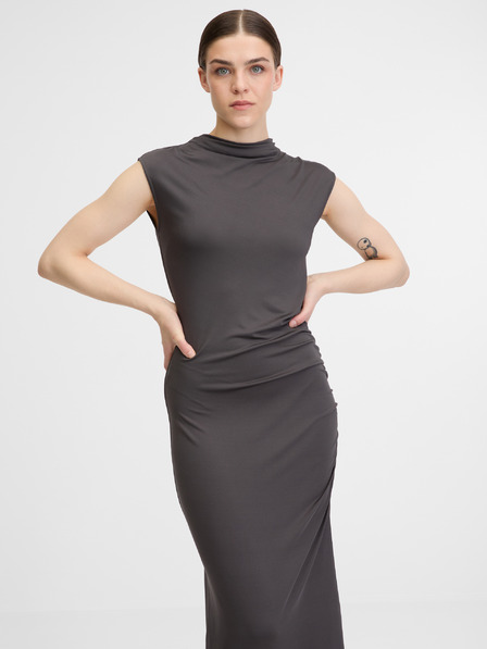 Orsay Dunkelgraues Damenkleid ORSAY