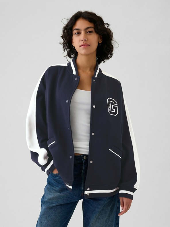GAP Damen Oversize-Bomberjacke aus Baumwolle GAP