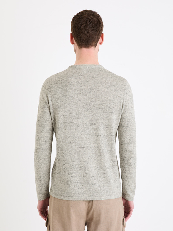 Celio Gelano Henley-Pullover