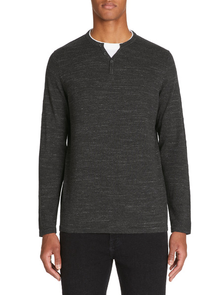 Celio Gelano Henley-Pullover