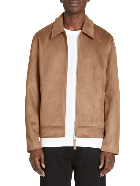Celio Jufaster Jacke aus Wildlederimitat
