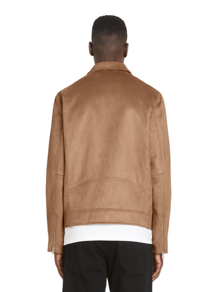 Celio Jufaster Jacke aus Wildlederimitat