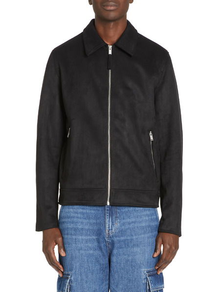 Celio Jufaster Jacke aus Wildlederimitat