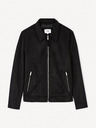 Celio Jufaster Jacke aus Wildlederimitat
