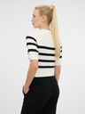 Orsay Cremefarbener Damen-Kurzarmpullover ORSAY