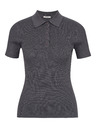 Orsay Dunkelgraues Damen-T-Shirt mit kurzen Ärmeln ORSAY
