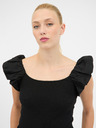 Orsay Schwarzes Damen Kurzarm-T-Shirt ORSAY