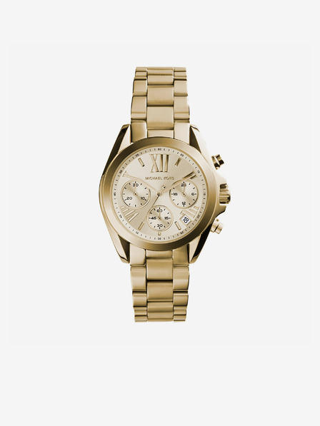 Michael Kors Goldene Michael Kors Mini Bradshaw Damenuhr