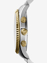 Michael Kors Michael Kors Lexington silberne und goldene Unisex-Uhr
