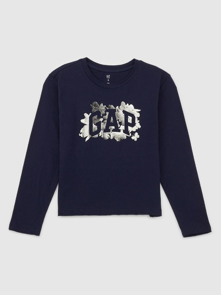 GAP Kinder T-Shirt mit metallischem Logo GAP