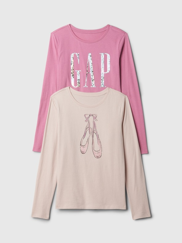 GAP Kinder-Baumwoll-T-Shirt, 2er-Pack GAP