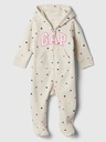 GAP Baby gemusterter Overall mit Logo GAP