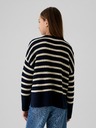 GAP Kinder Oversize gestreifter Pullover