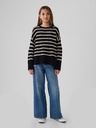 GAP Kinder Oversize gestreifter Pullover