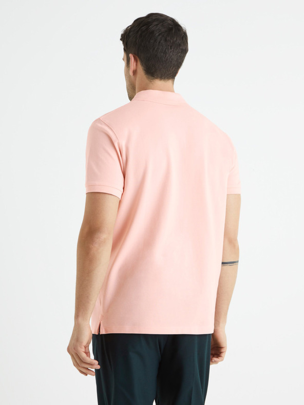 Celio Hellrosa Poloshirt Celio Teone