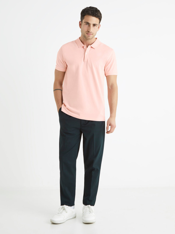 Celio Hellrosa Poloshirt Celio Teone