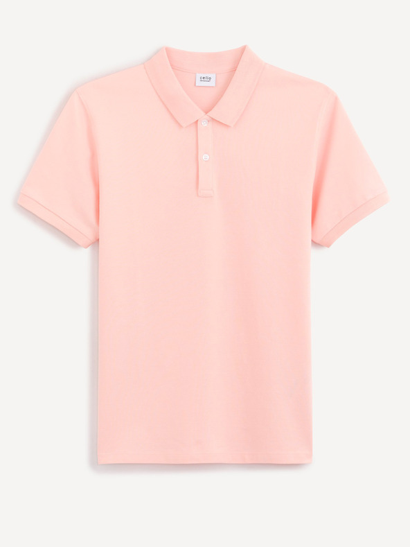 Celio Hellrosa Poloshirt Celio Teone