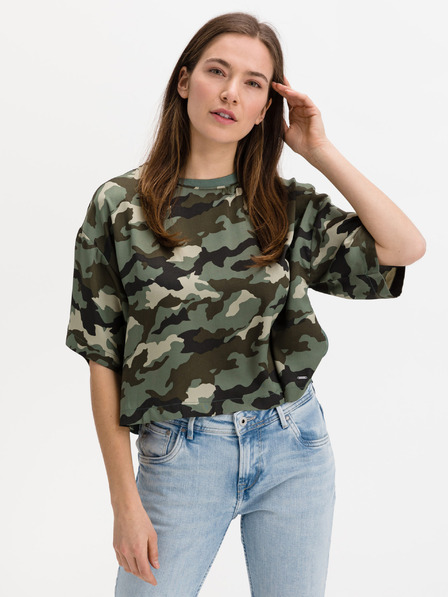 Pepe Jeans Grünes Pepe Jeans Annalisa Damen-T-Shirt