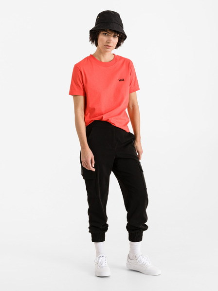 Vans Hellrotes Vans Junior V Boxy Damen T-Shirt
