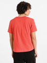 Vans Hellrotes Vans Junior V Boxy Damen T-Shirt
